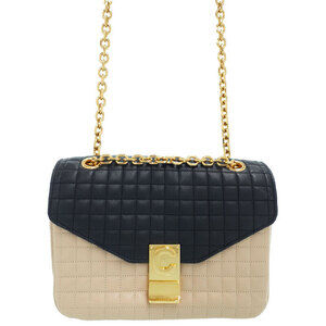 Celine Quilted Chain Shoulder Bag